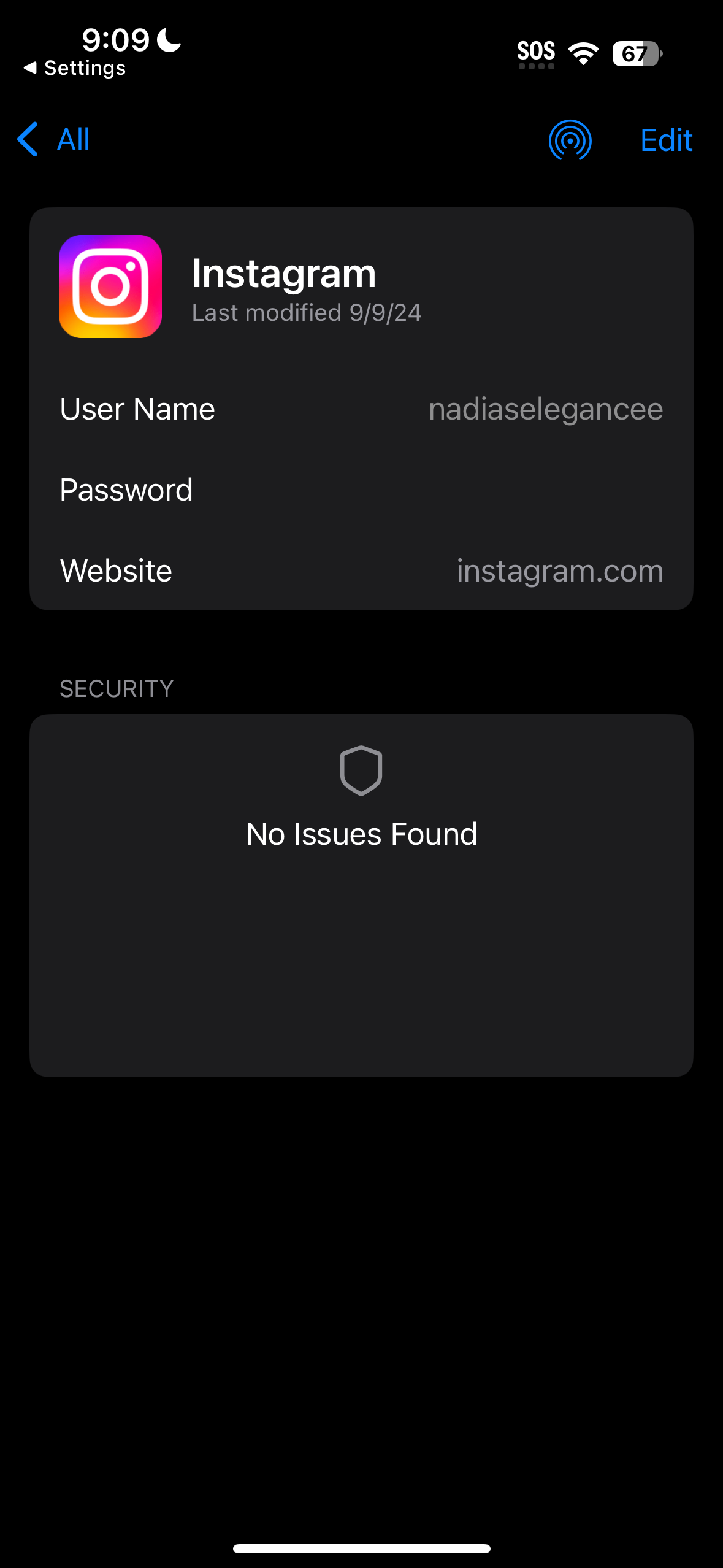Passwords