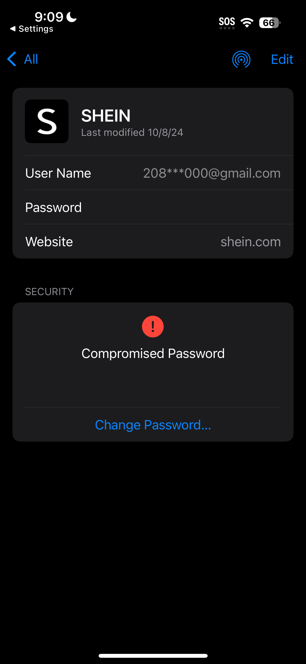 Passwords
