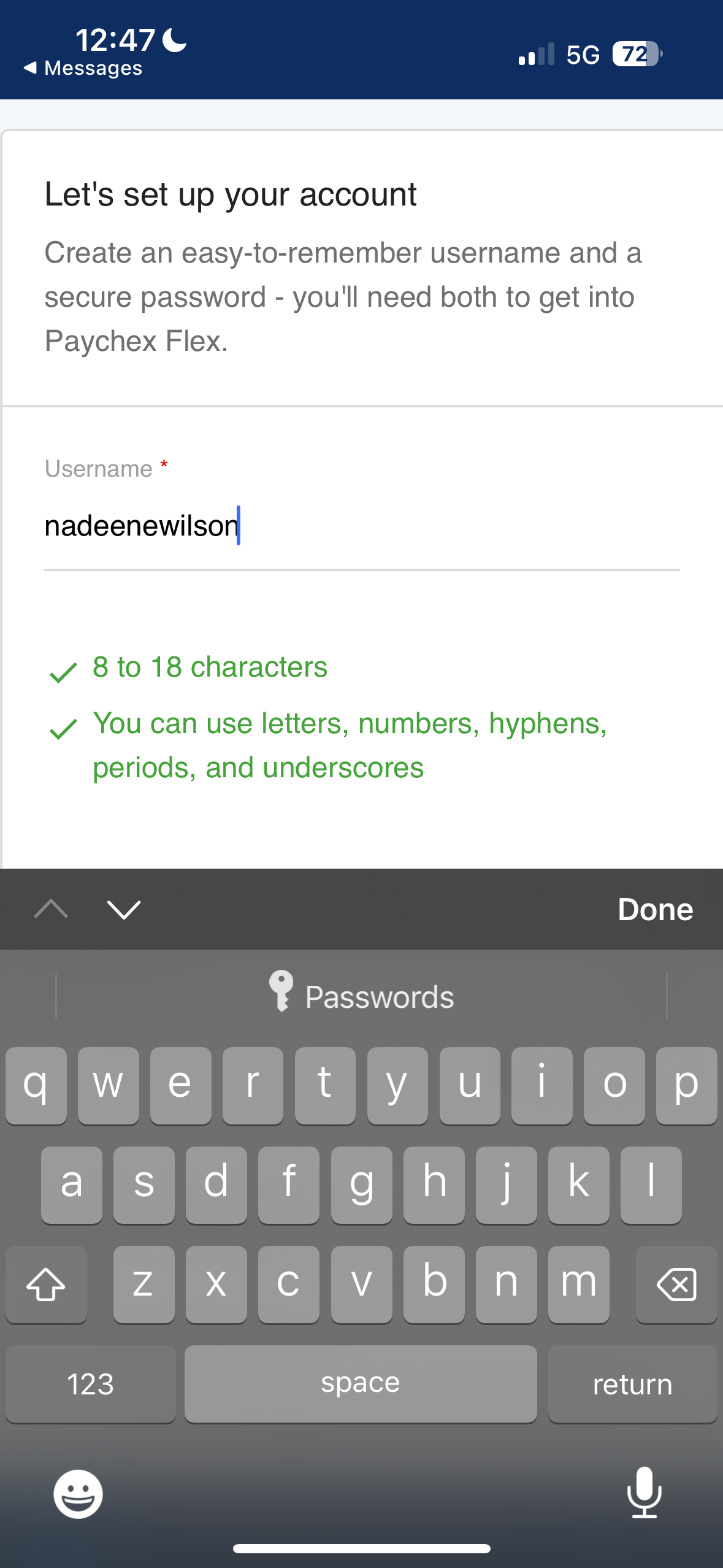 Passwords