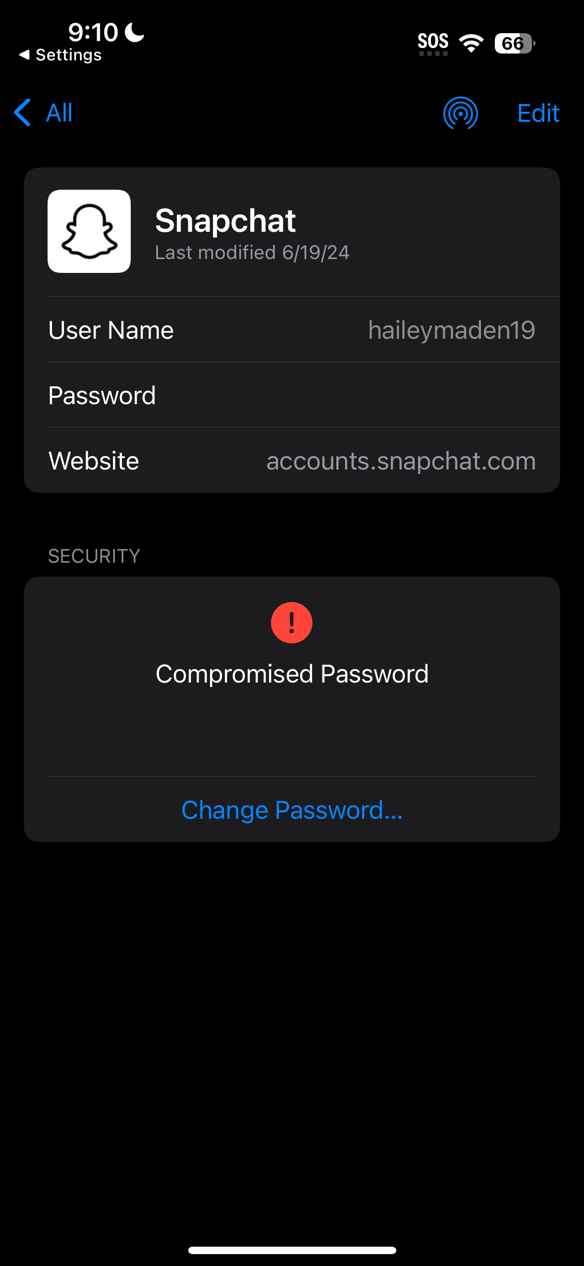 Passwords