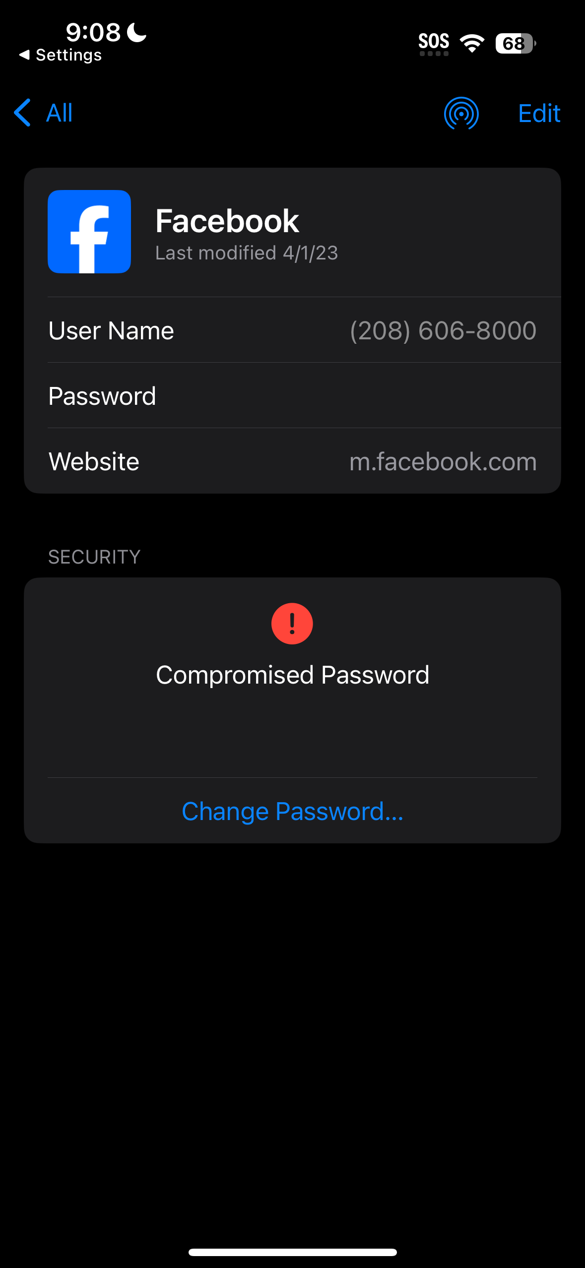 Passwords