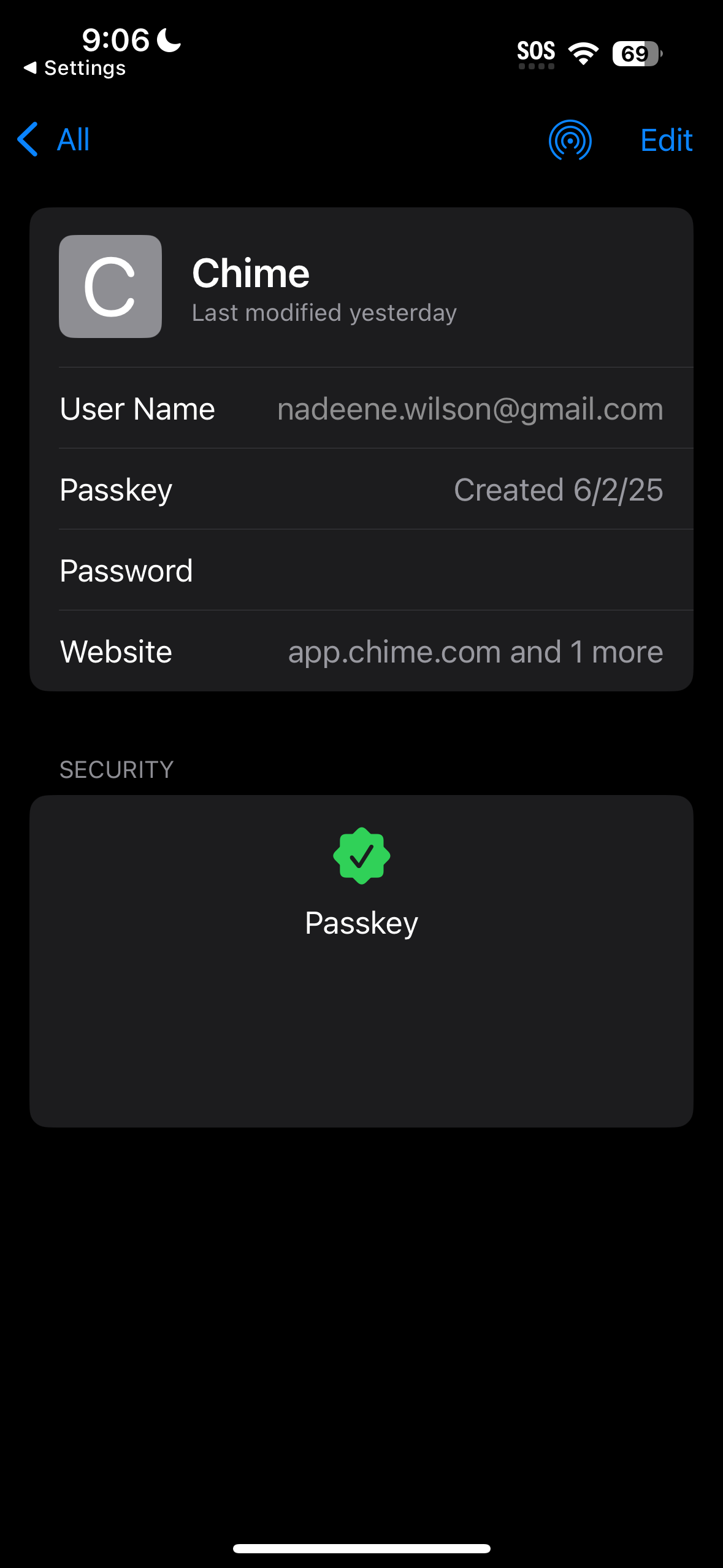 Passwords