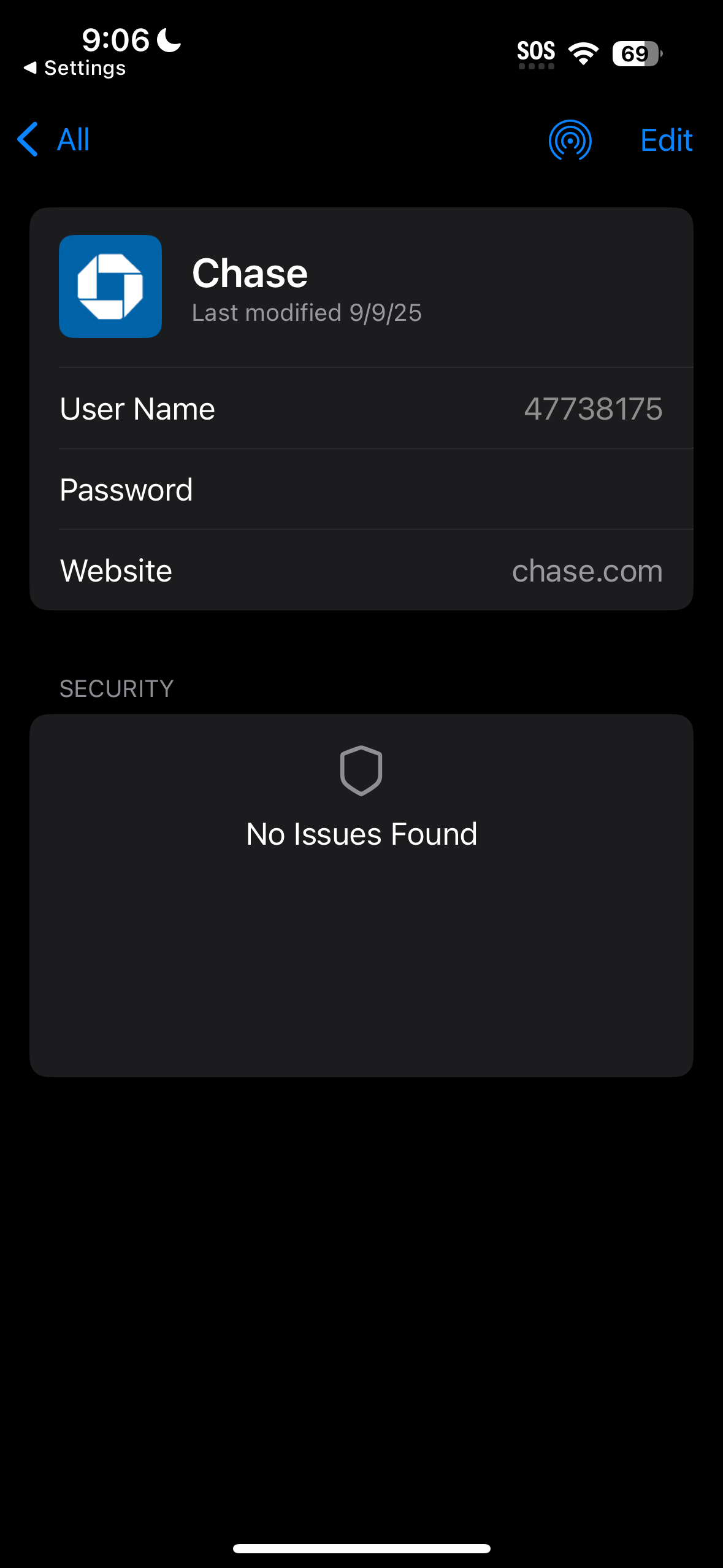 Passwords