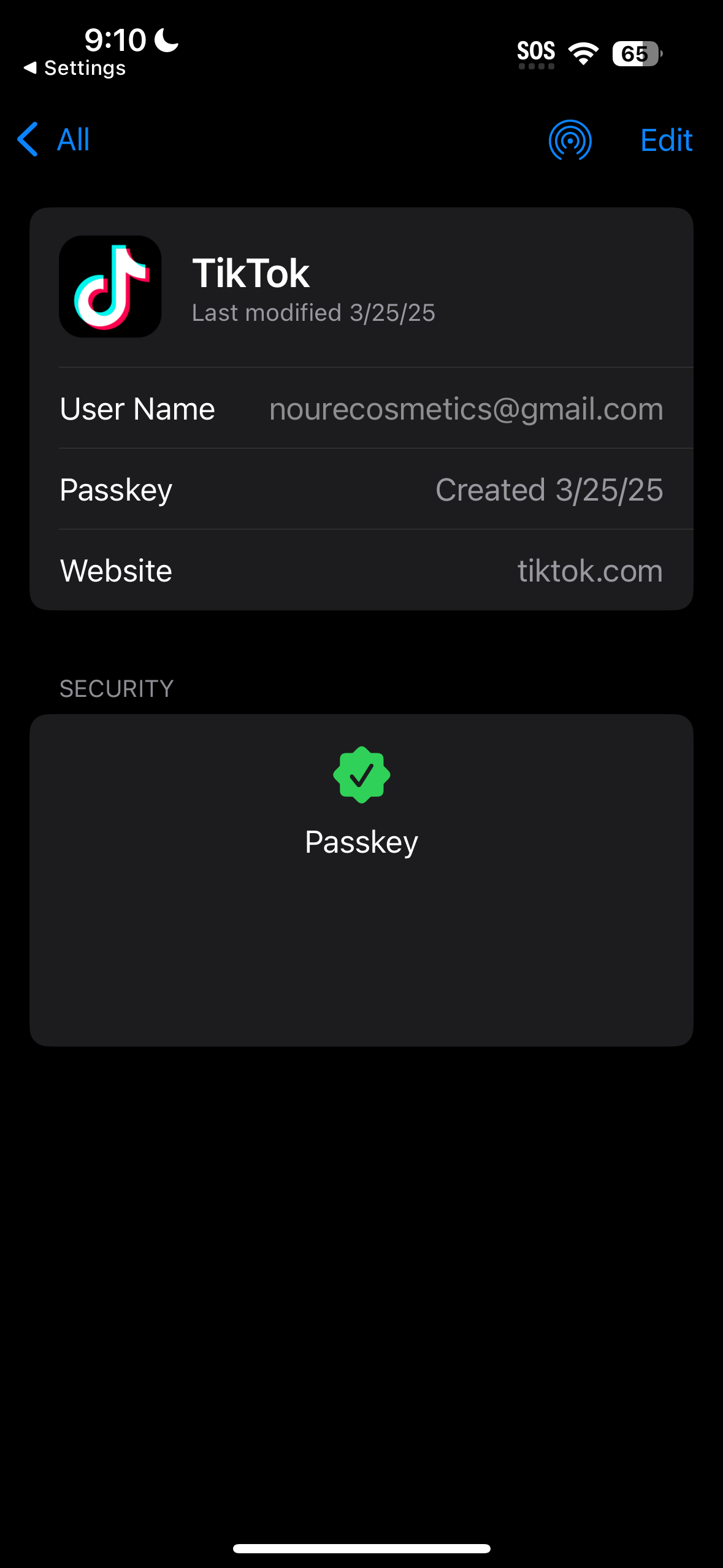 Passwords