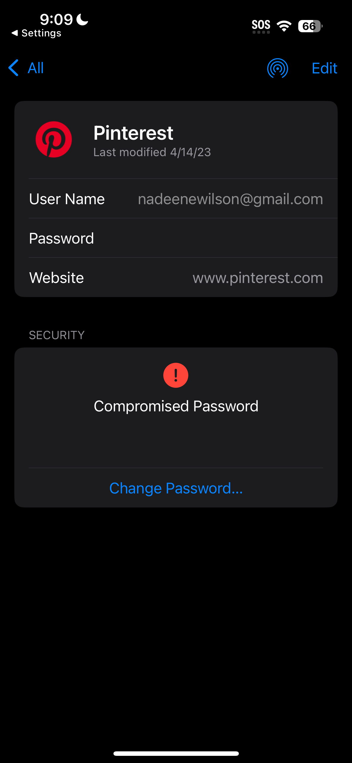 Passwords