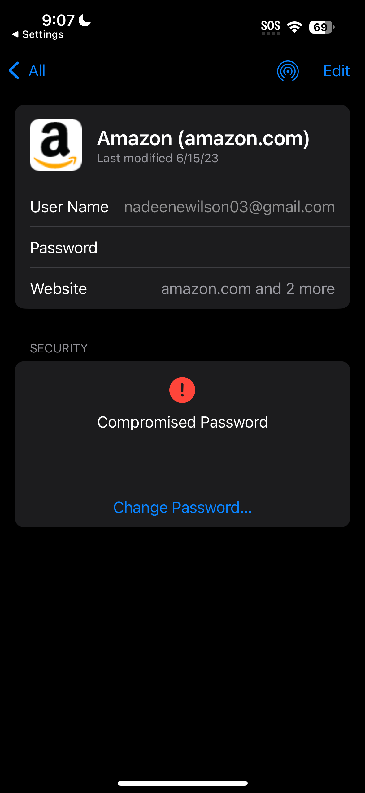 Passwords