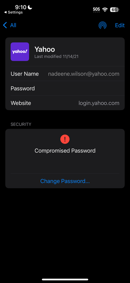 Passwords