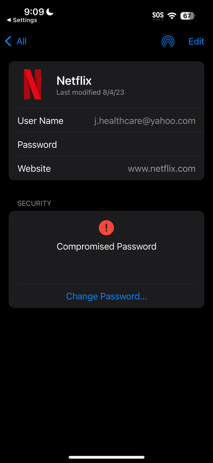Passwords