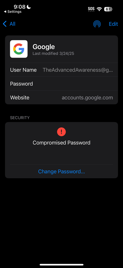 Passwords