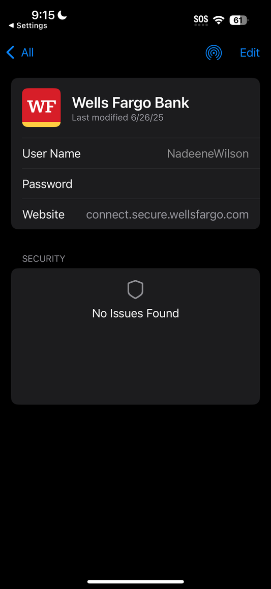 Passwords