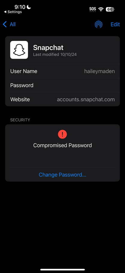 Passwords