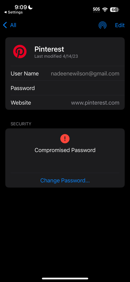Passwords