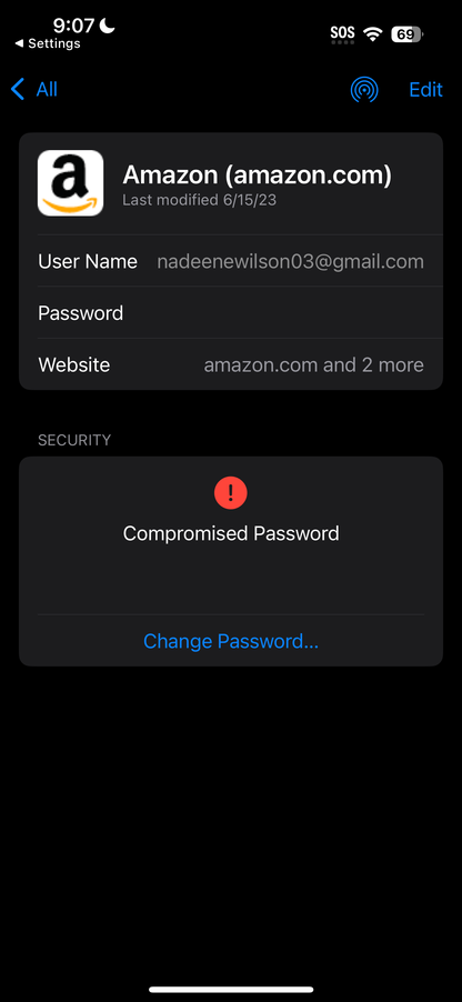 Passwords